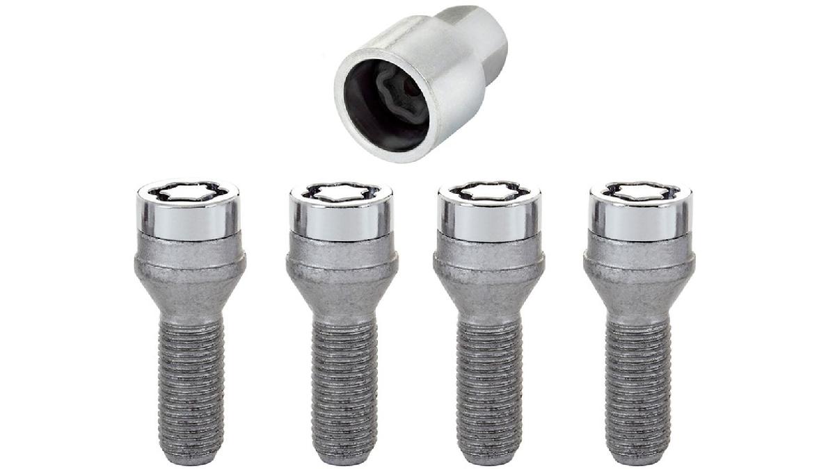 McGard+Boulons+antivol+M12x1.75+-+Conique+-+Longueur+30.6mm+%28Ouverture+de+cl%C3%A9+19mm%29